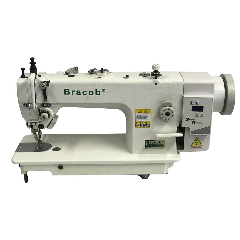 Máquina de Costura Transporte Duplo Bracob BC0302 AT - Máquinas de Bordar e  Máquinas de Costura | SM Shop