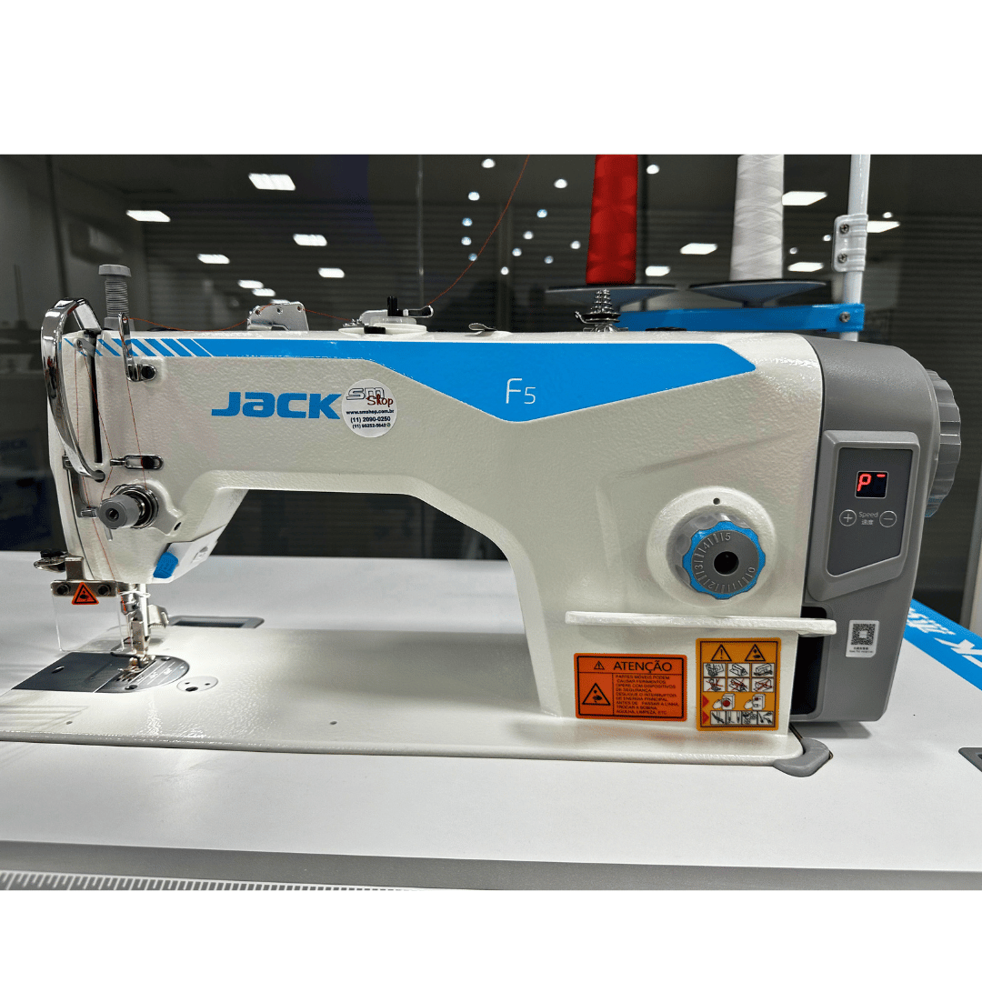Máquina de Costura Reta Industrial Jack F5 - Máquinas de Bordar e
