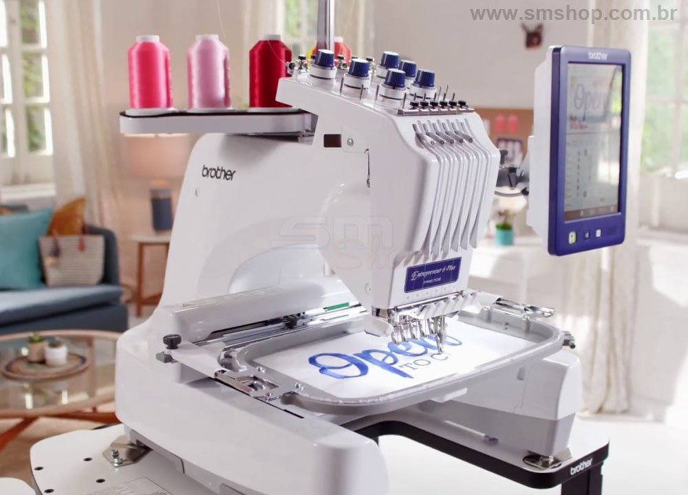 Máquina de Bordar Brother Multiagulhas PR670ECDV - Máquinas de Bordar e ...