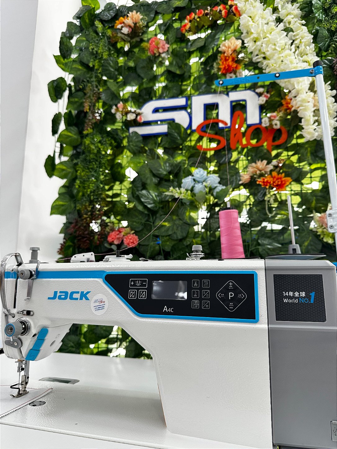 Máquina de Costura Reta Industrial Jack A4C - Máquinas de Bordar e