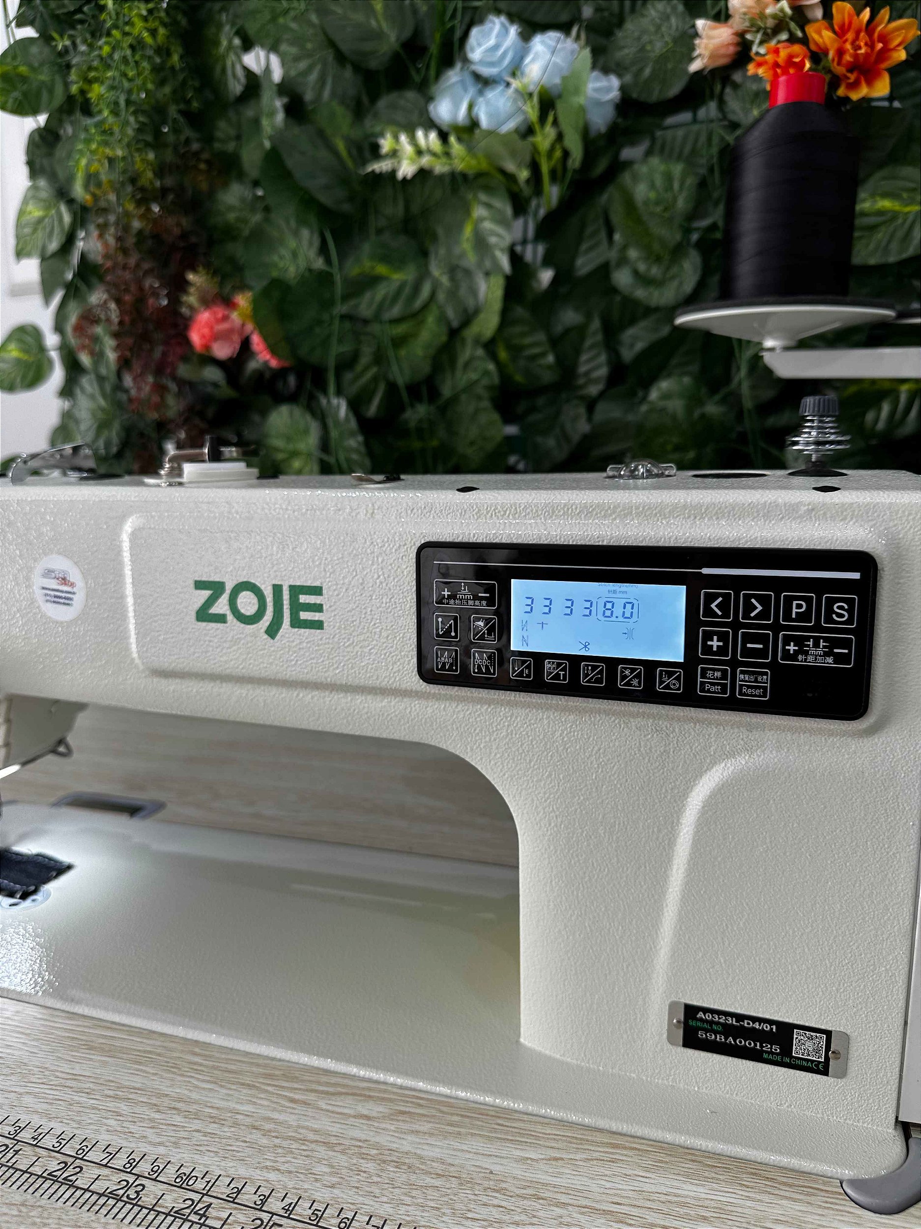 Máquina de Costura Transporte Duplo Zoje A0323L-D4 - Máquinas de