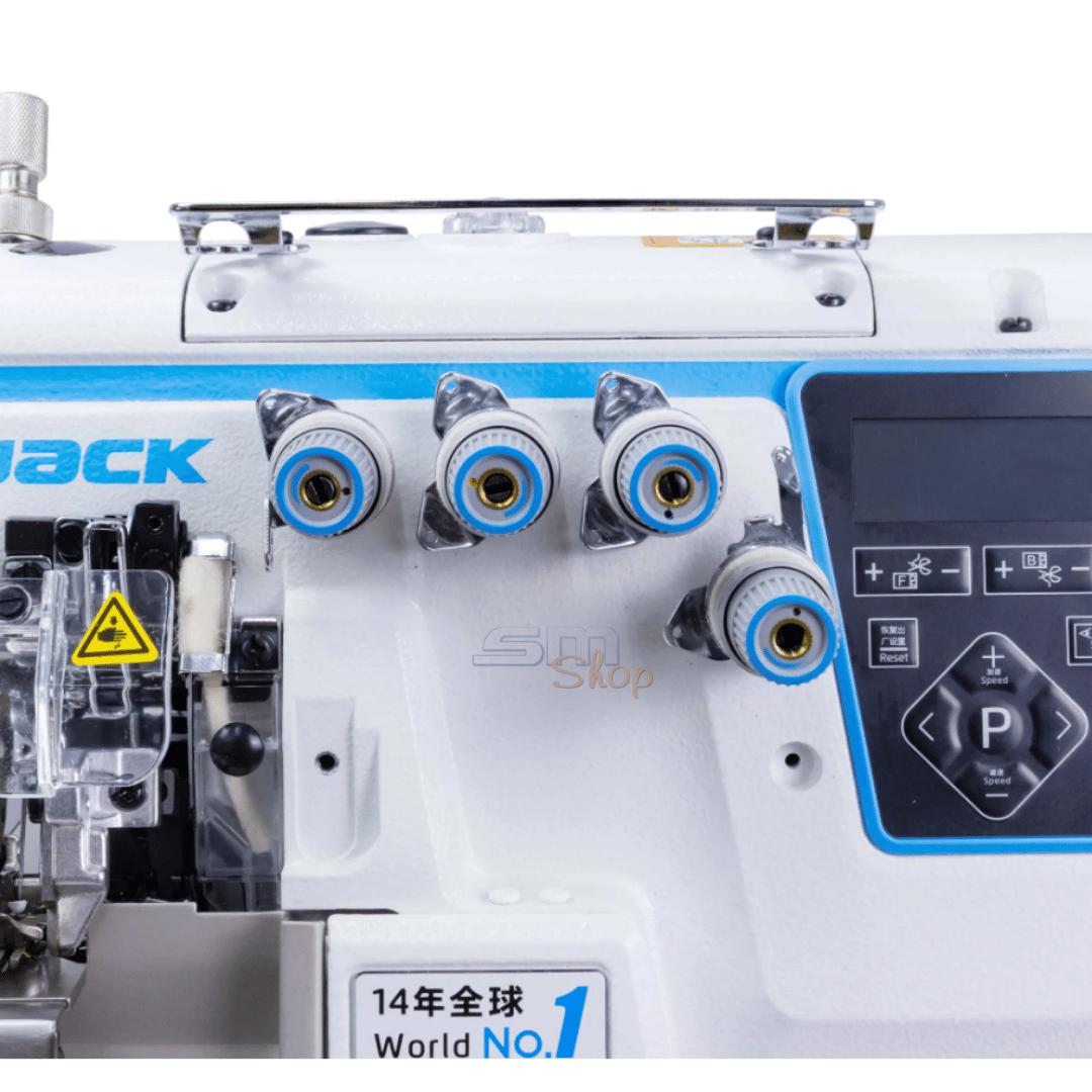 Máquina de Costura Overlock Ponto Cadeia Eletrônica Jack C5C-4