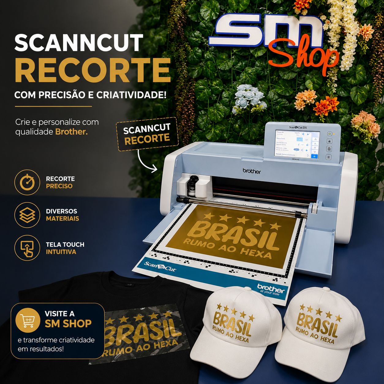 Máquina de Corte Scanncut Brother SDX225 - Máquinas de Bordar e