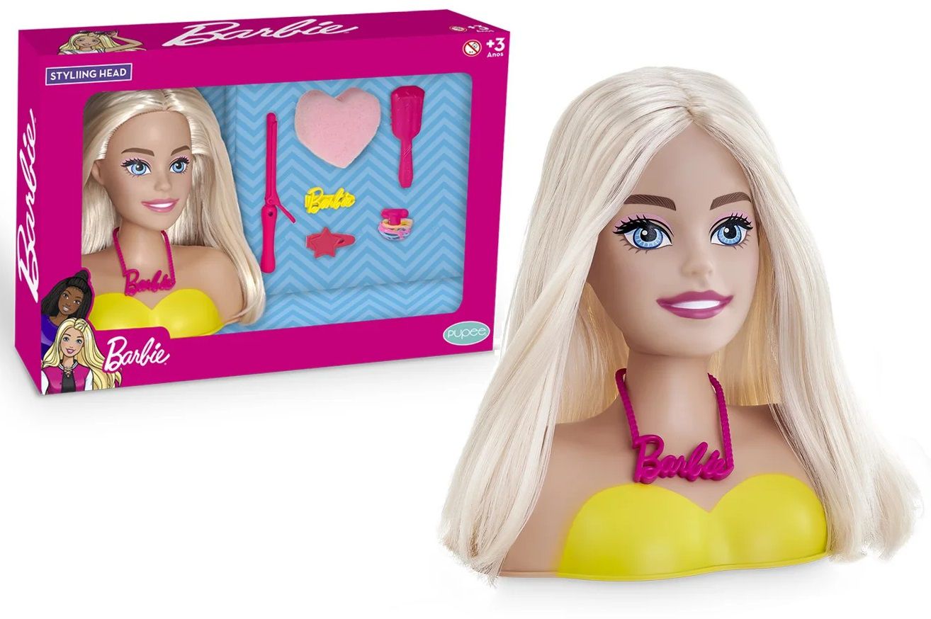 Barbie Styling Head Core Com Frases PUPEE BRINQUEDOS