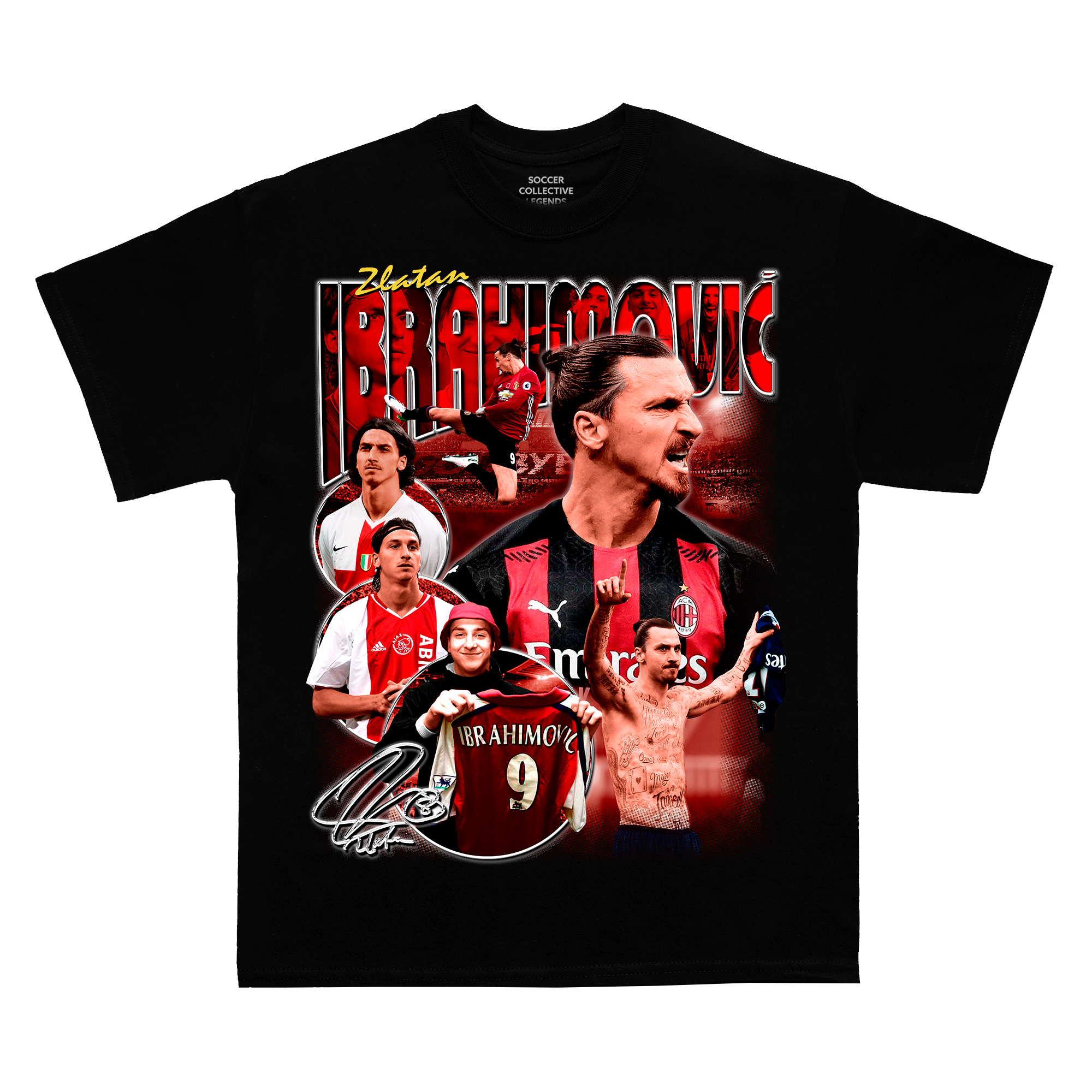 Camiseta Legends "Zlatan Ibrahimovic" - www.soccercollective.com.br