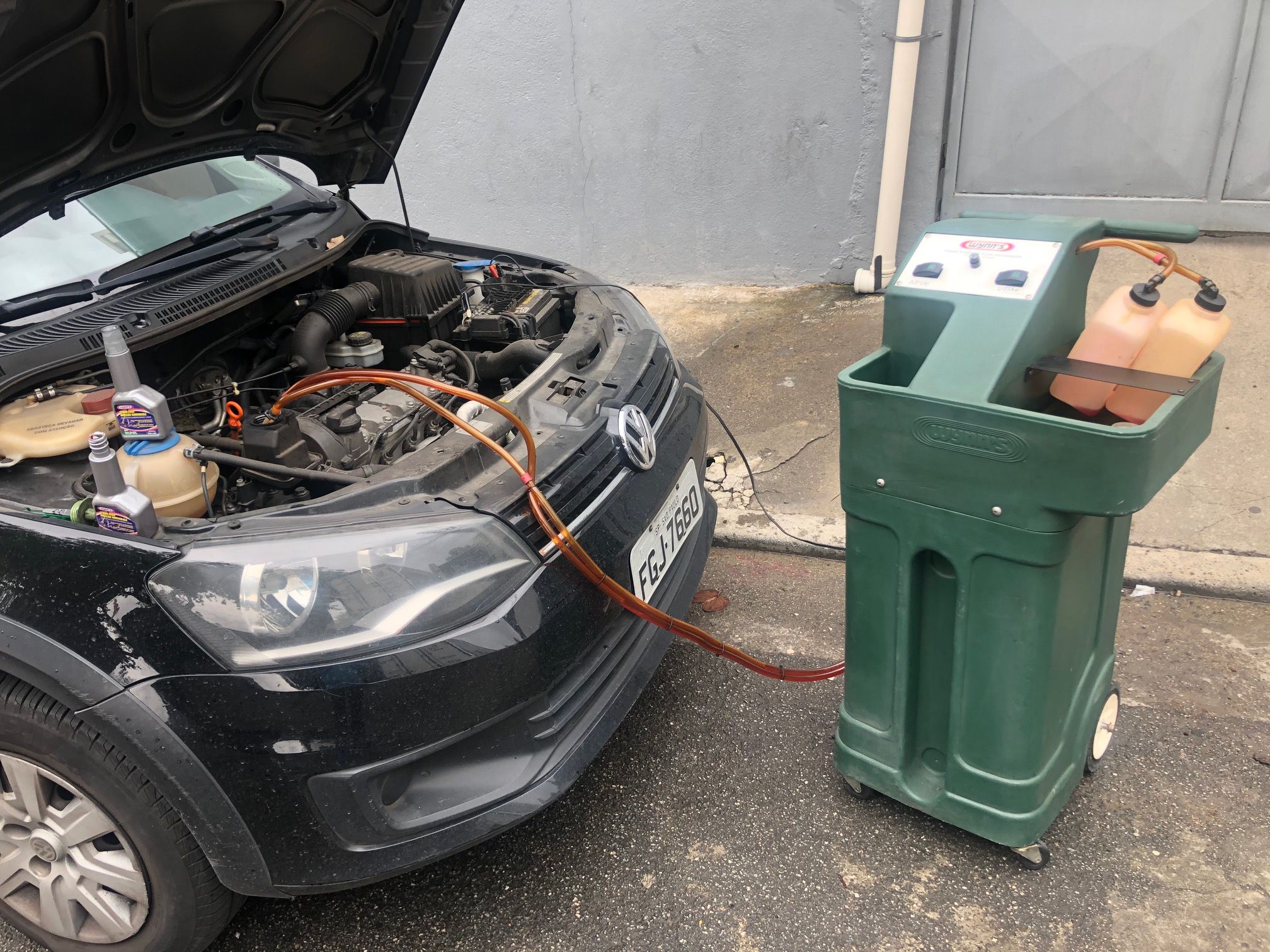 Wynn´s Power Flush Machine Equipamento para Troca de Fluído de Direção