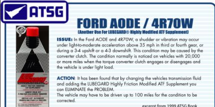 LUBEGARD Automatic Transmission Protect - 3 Pack Friction Modified ATF Supplement