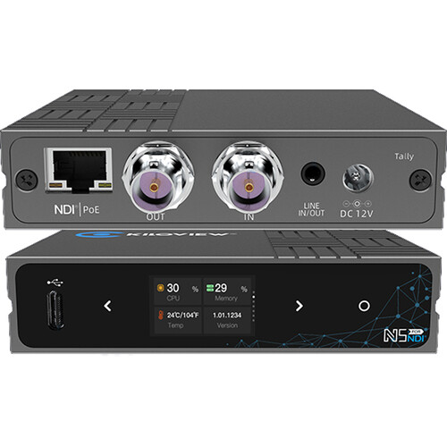 Kiloview N5 3G-SDI to NDI & NDI HX 2/3 Bidirectional Converter - Broadmedia