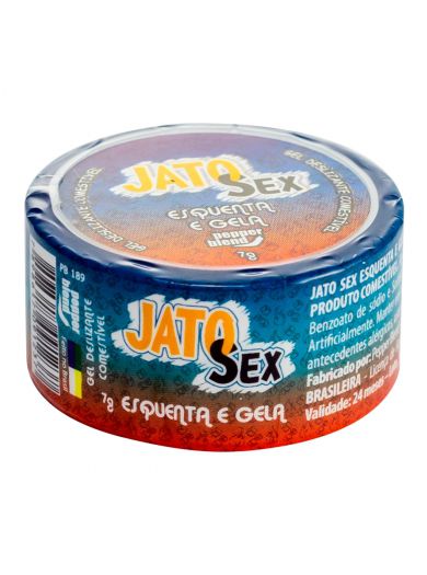 Jato Sex BifÁsico Gel Excitante Esquenta E Gela 7g Hm Distribuidora