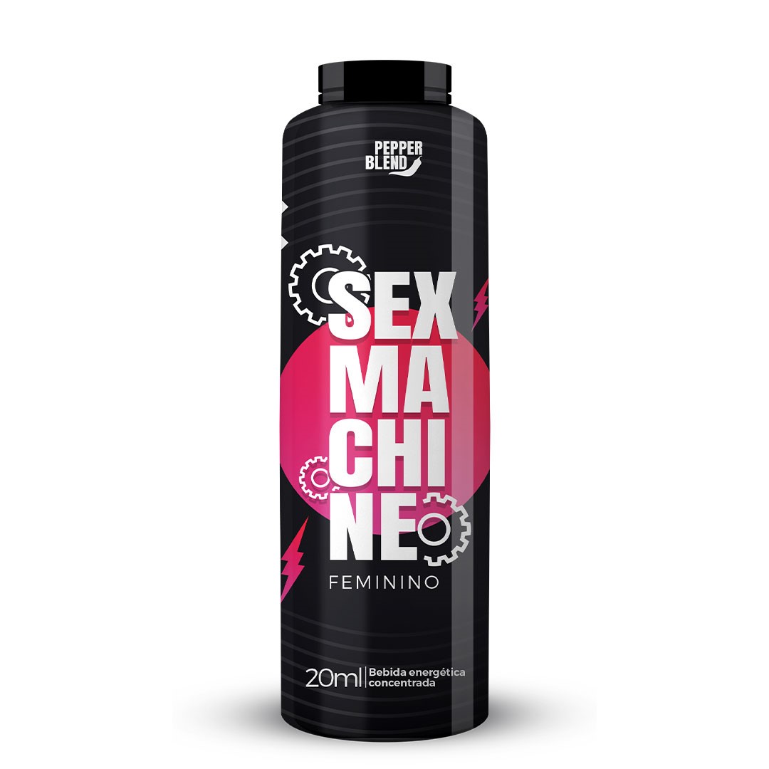 Sex Machine Feminino Bebida EnergÉtica 20ml Hm Distribuidora