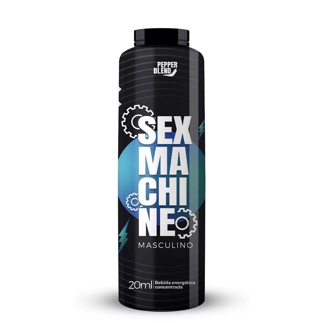 SEX MACHINE MASCULINO BEBIDA ENERGÉTICA 20ml HM Distribuidora 