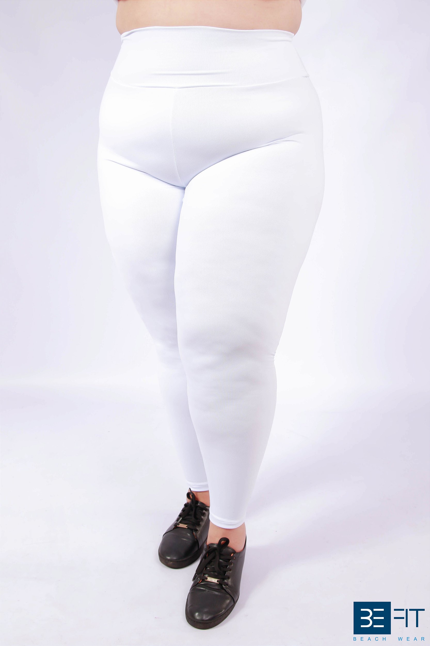 Legging Branca Plus Size   - BeFit Vestuário