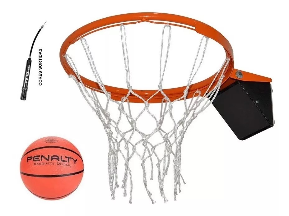 Bola Basquete Penalty Modelo Playoff IX Vulcanizada Laranja