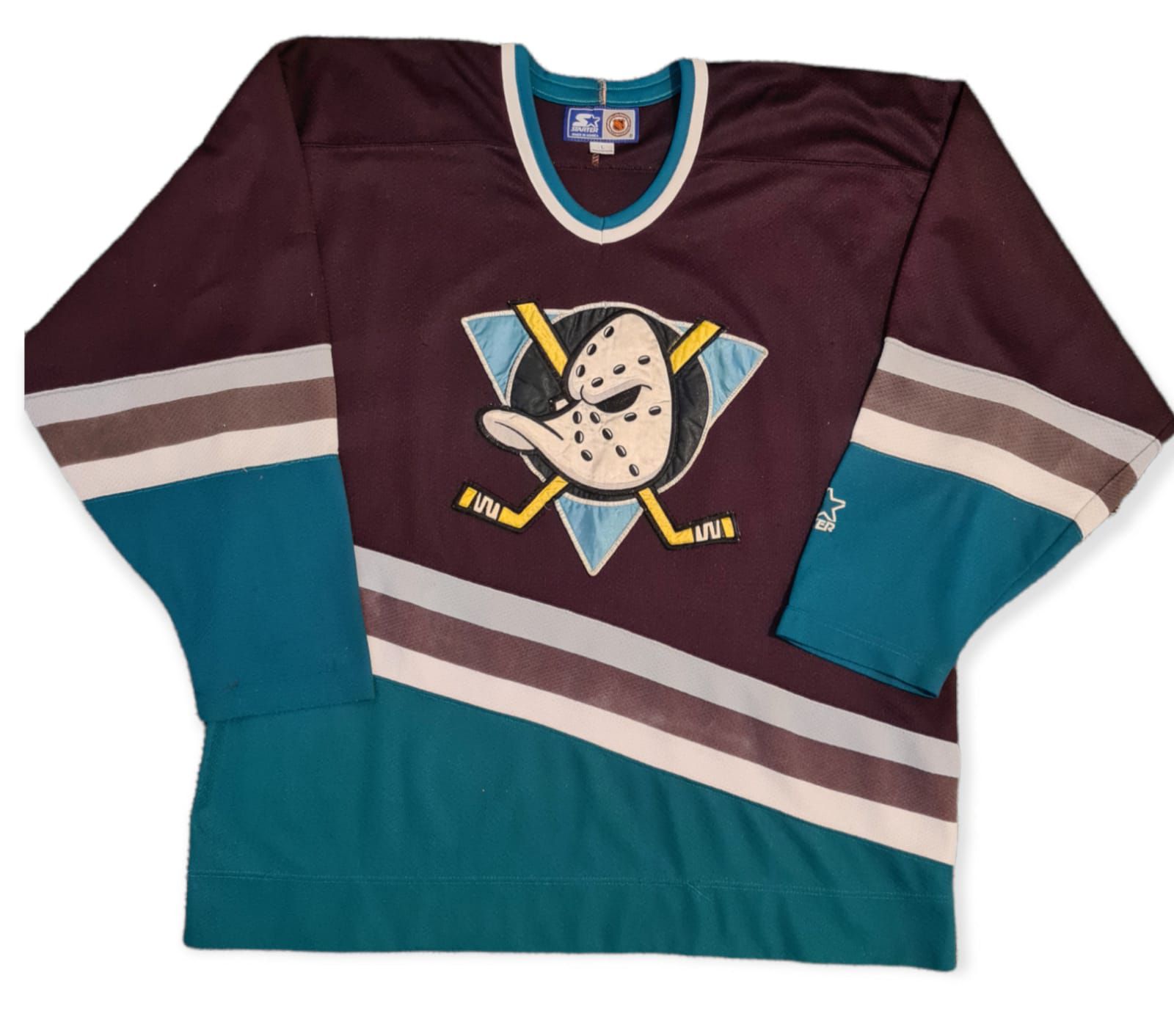 Camisa de Hockey Anaheim Ducks - Super Patos NHL - Fardas FC