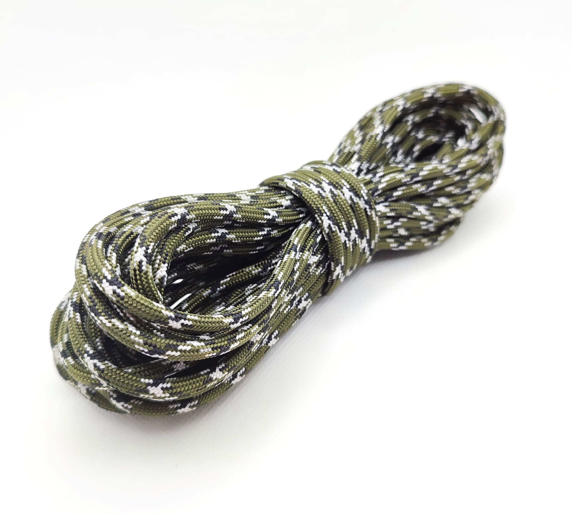 550 paracord type III, colore: fern 483, 50 ft (15.24 m