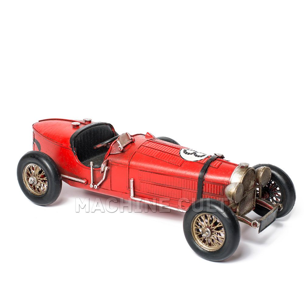 Miniatura Carro Corrida Antigo - Machine Cult