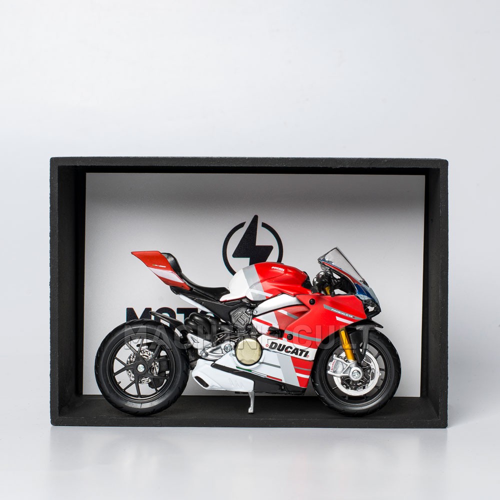 Modellino Moto Ducati 23cm Con Luci E Suono Giocattolo Regalo Bambini - Foto 2