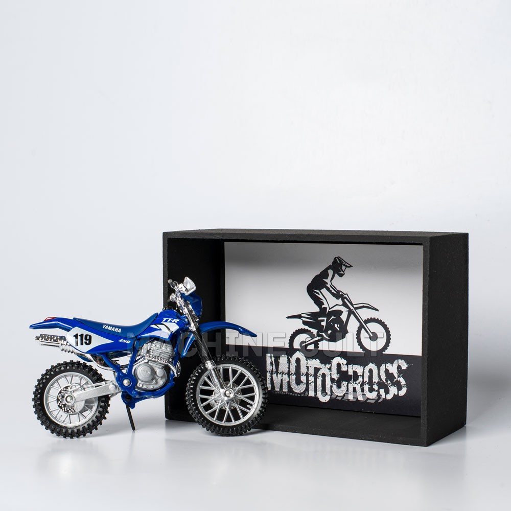 Miniatura Moto Yamaha Ttr 250 Trilha Motocross 1/18