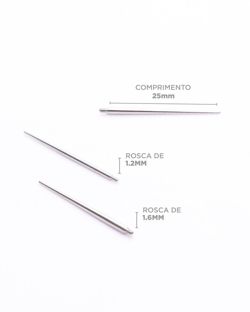 Condutor de Piercing / Taper - Titânio - Loka do Piercing | A sua ...