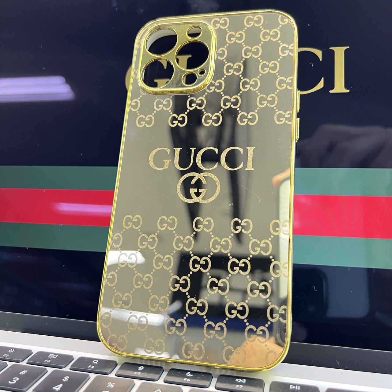 Case grife capinha IPhone 8 Plus Louis Vuitton gucci