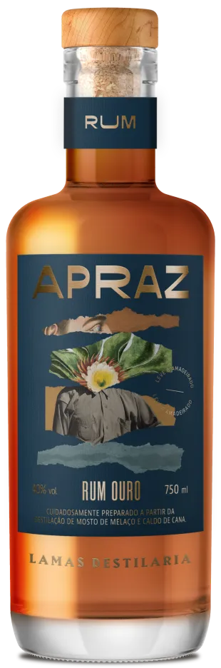 Rum Lamas Apraz Ouro - 750 ml - Bebidas BH Delivery - ZapVendas
