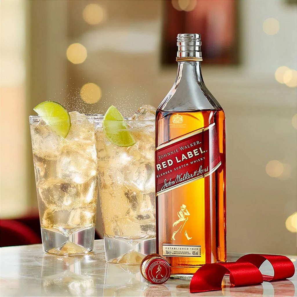 Whisky Johnnie Walker Red Label - 1L - Bebidas BH Delivery - ZapVendas ...