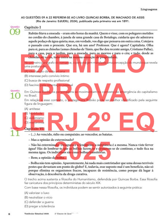 Uerj Provas 2016 A 2025 Gabarito Oficial - https://www.saladoestudante.com