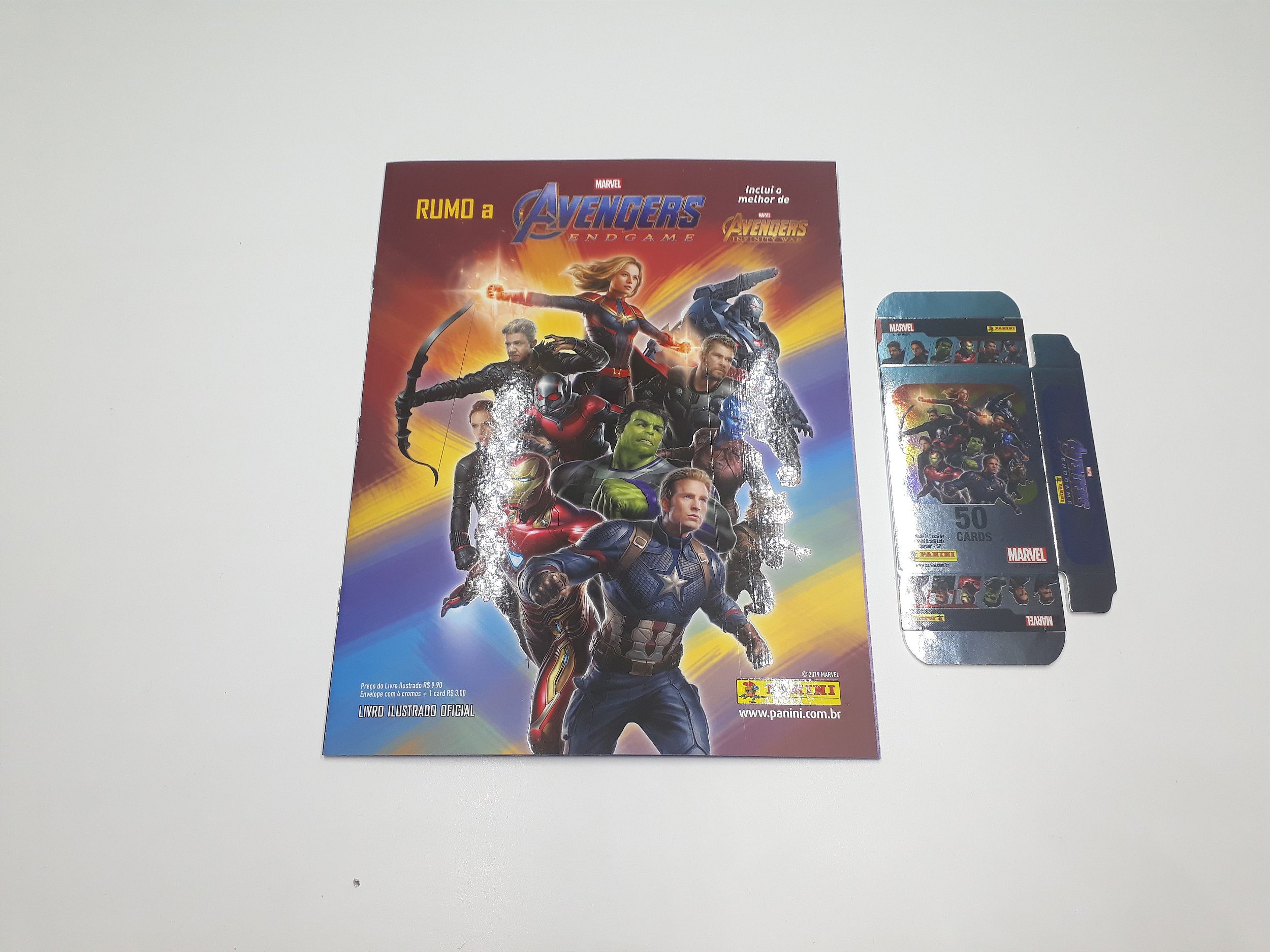 Álbum Avengers Endgame ( Panini - 2019) - mjs smart imports - importados e  nacionais