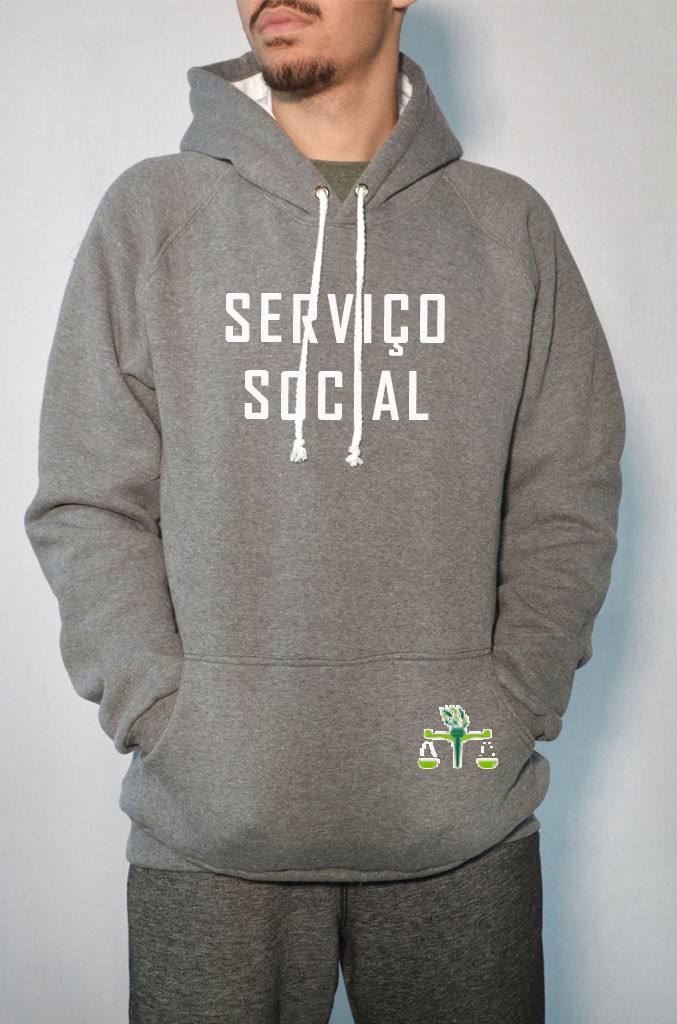 Moletom Servi O Social Veste Cw