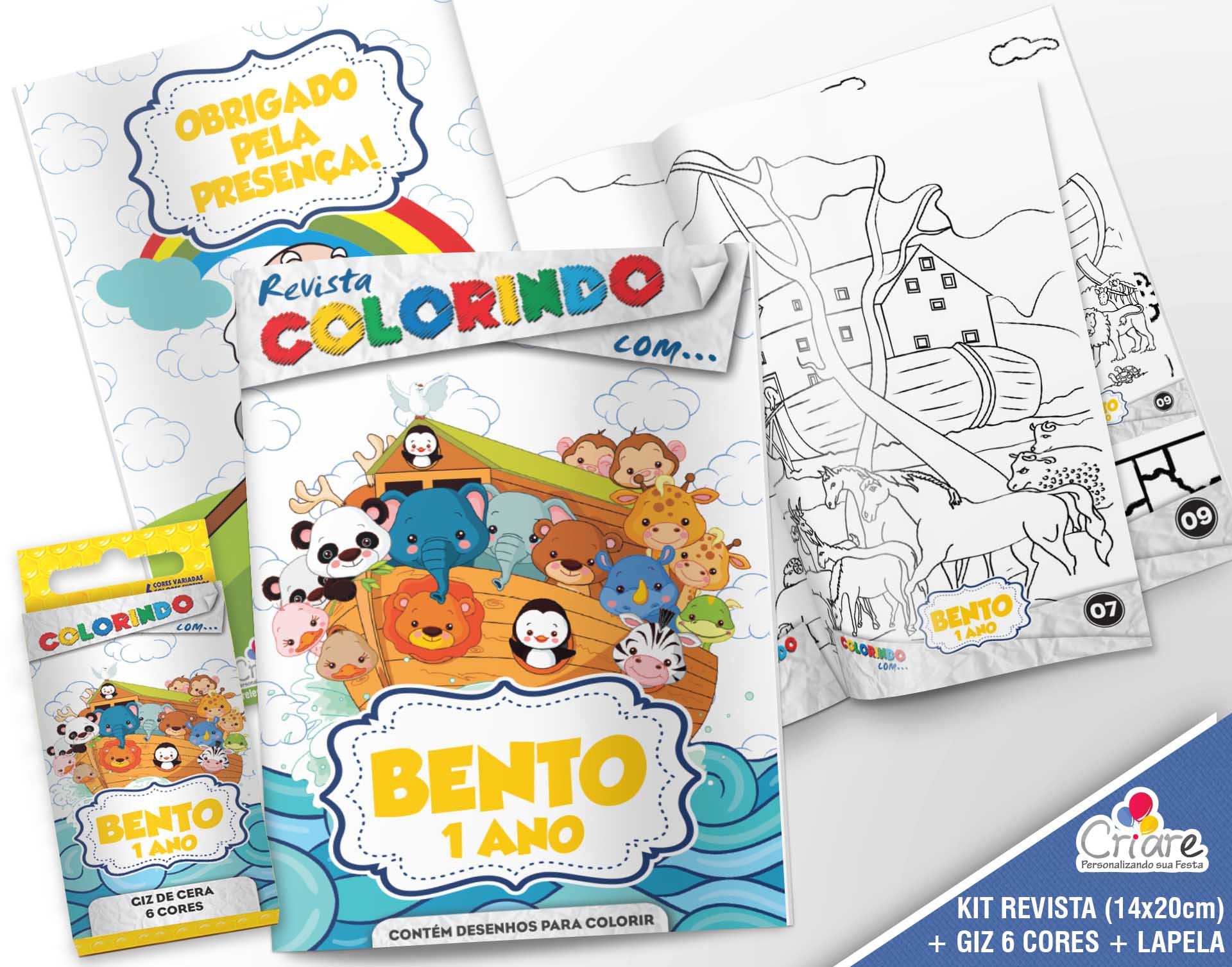 Revista de Colorir LOL Unicórnio