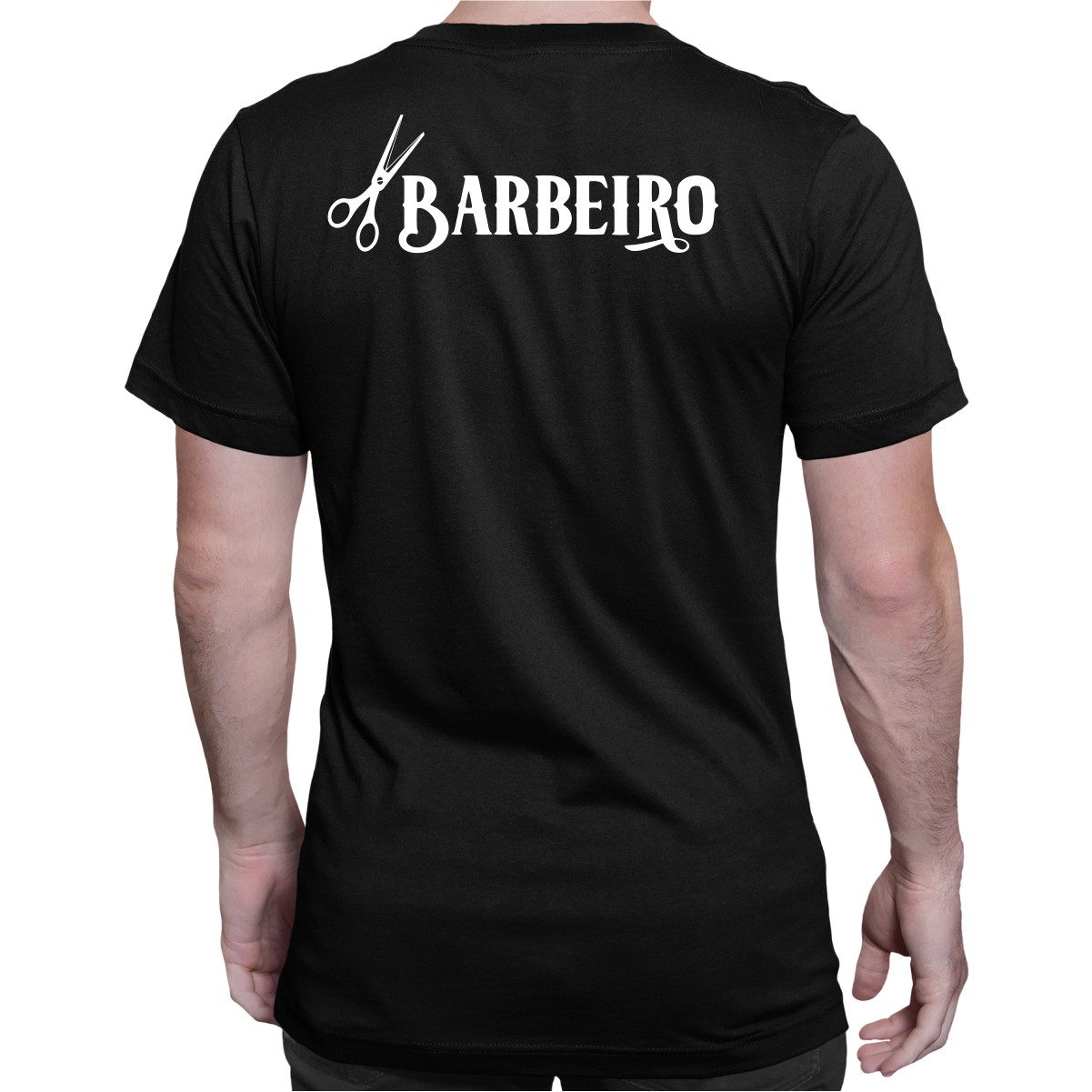 Design de camiseta que nunca morre de um barbeiro lendário