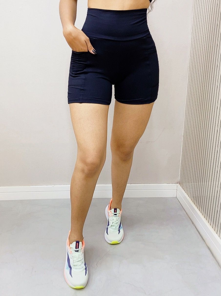 Short Fitness Com Bolso Preta - Fernanda Tavares Store - Moda Feminina de  Qualidade