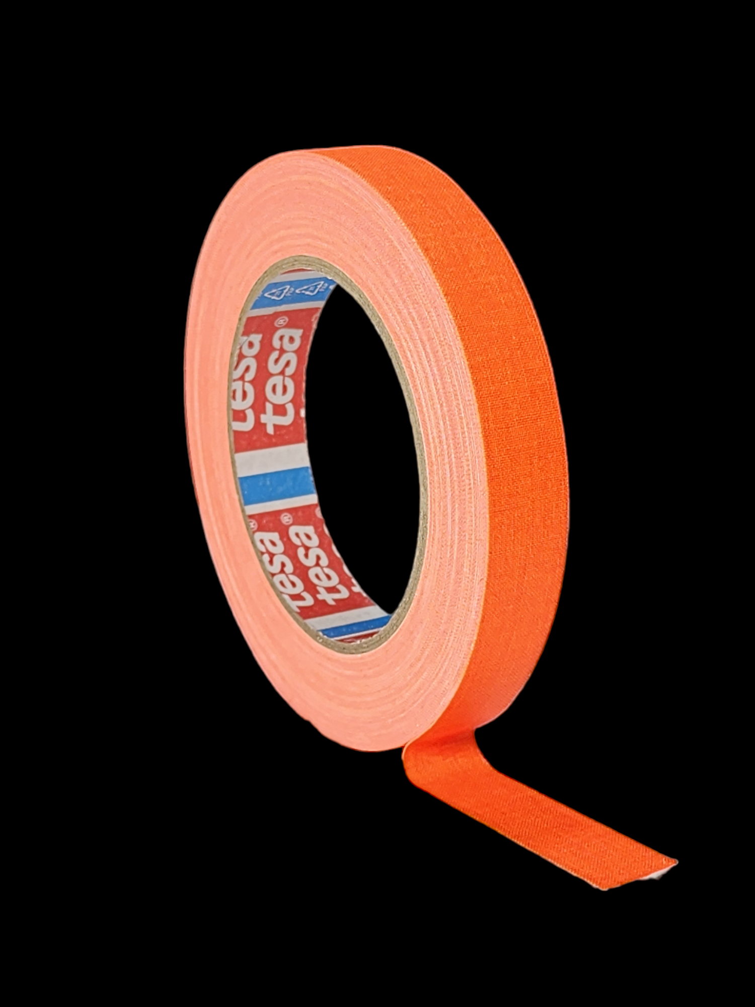 Fita Tecido Gaffer Tape Tesa 19mmX25m Laranja Fluorescente ATM