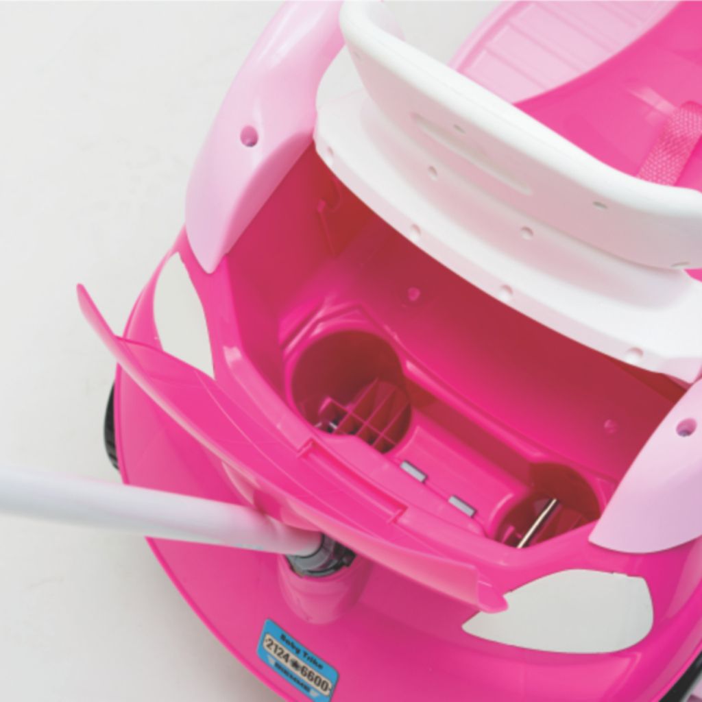 Triciclo Baby Trike Evolution Rosa Biemme Alves Baby