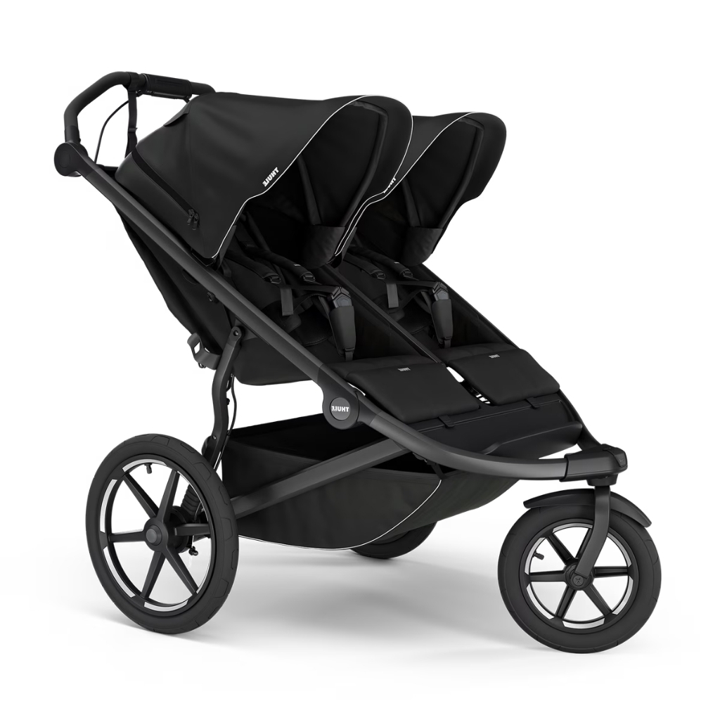 Carrinho de Bebe Thule Gêmeos Urban Glide Double Preto