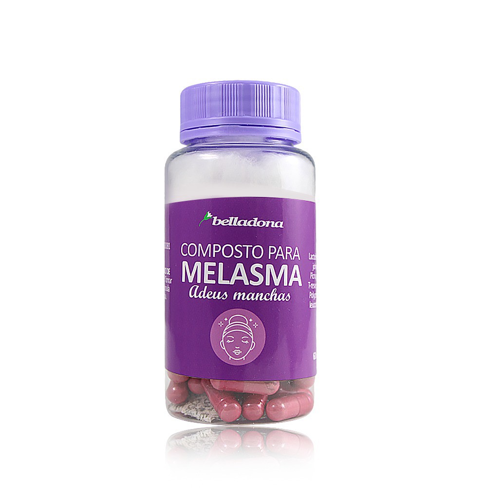 Antioxidante para Melasma com Fotoprotetor Oral - 60 Cápsulas - Farmácia  Belladona