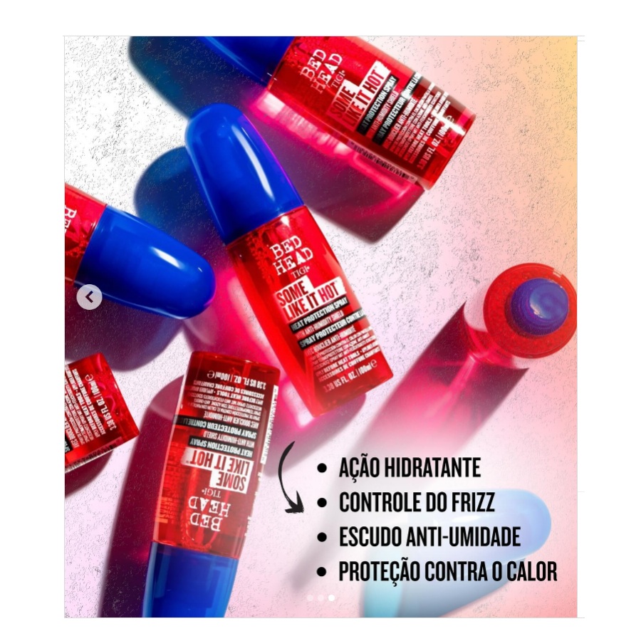 Protetor Térmico Spray | TIGI Bed Head Some Like It Hot 100ml ...