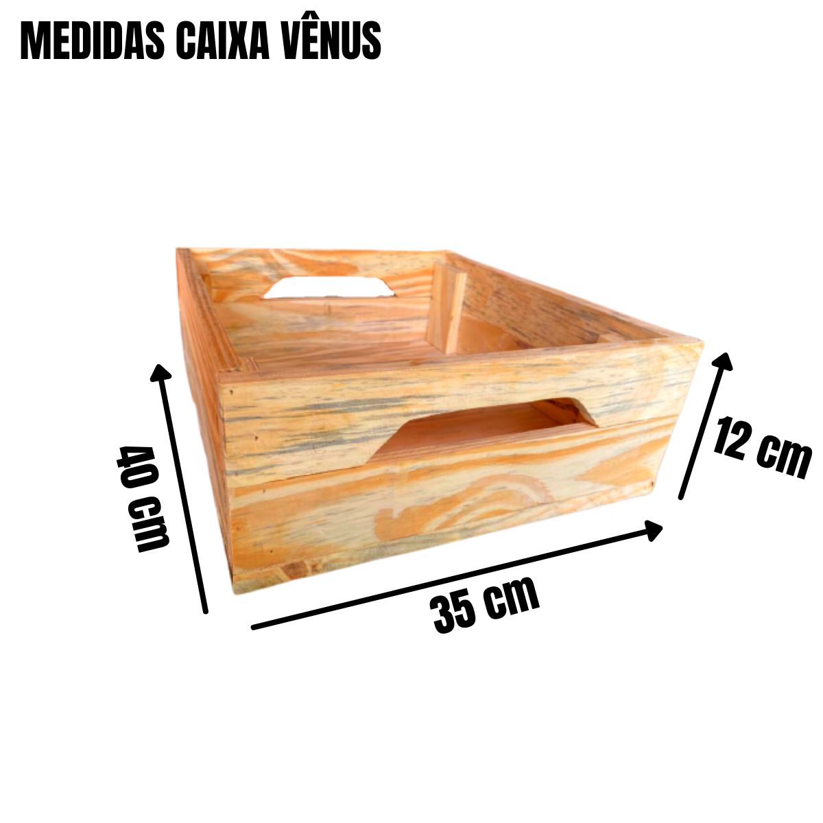 Caixote de Fruta Vênus / Caixa Feira Grande - Ediwood - Móveis de Madeira  Maciça - Itens de Decoração - Caixas de Fruta - Fruteiras e Muito Mais.