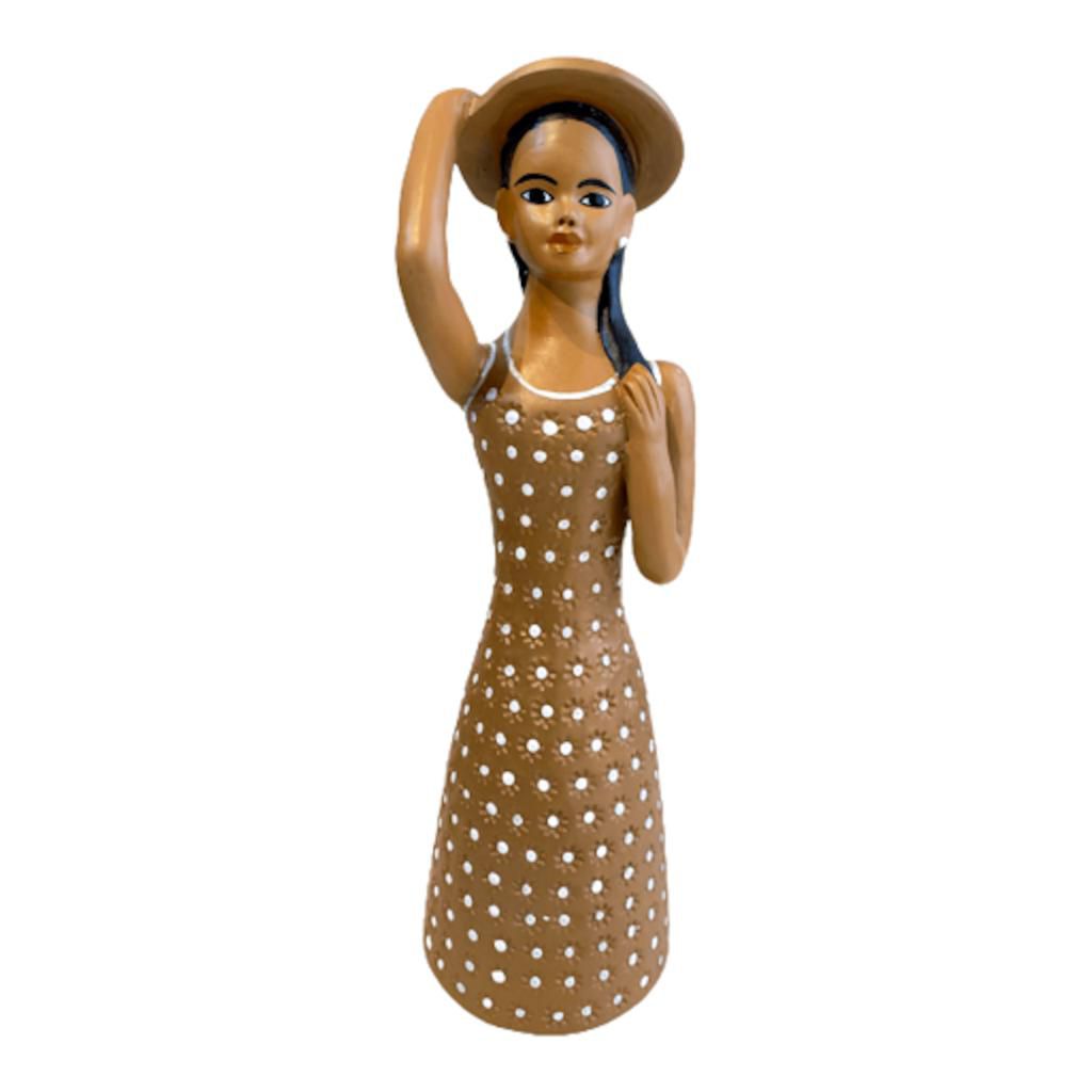 Boneca vale do jequitinhonha mestra zezinha 76 cm - Fuchic Brasil