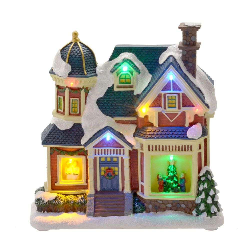 Lanterna Natalina com Luz Boneco de Neve 21cm Espressione