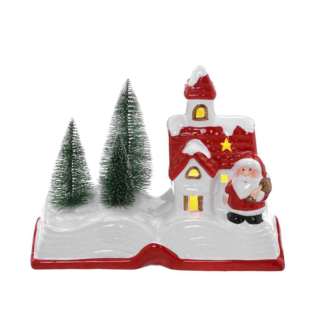 Lanterna Natalina com Luz Boneco de Neve 21cm Espressione