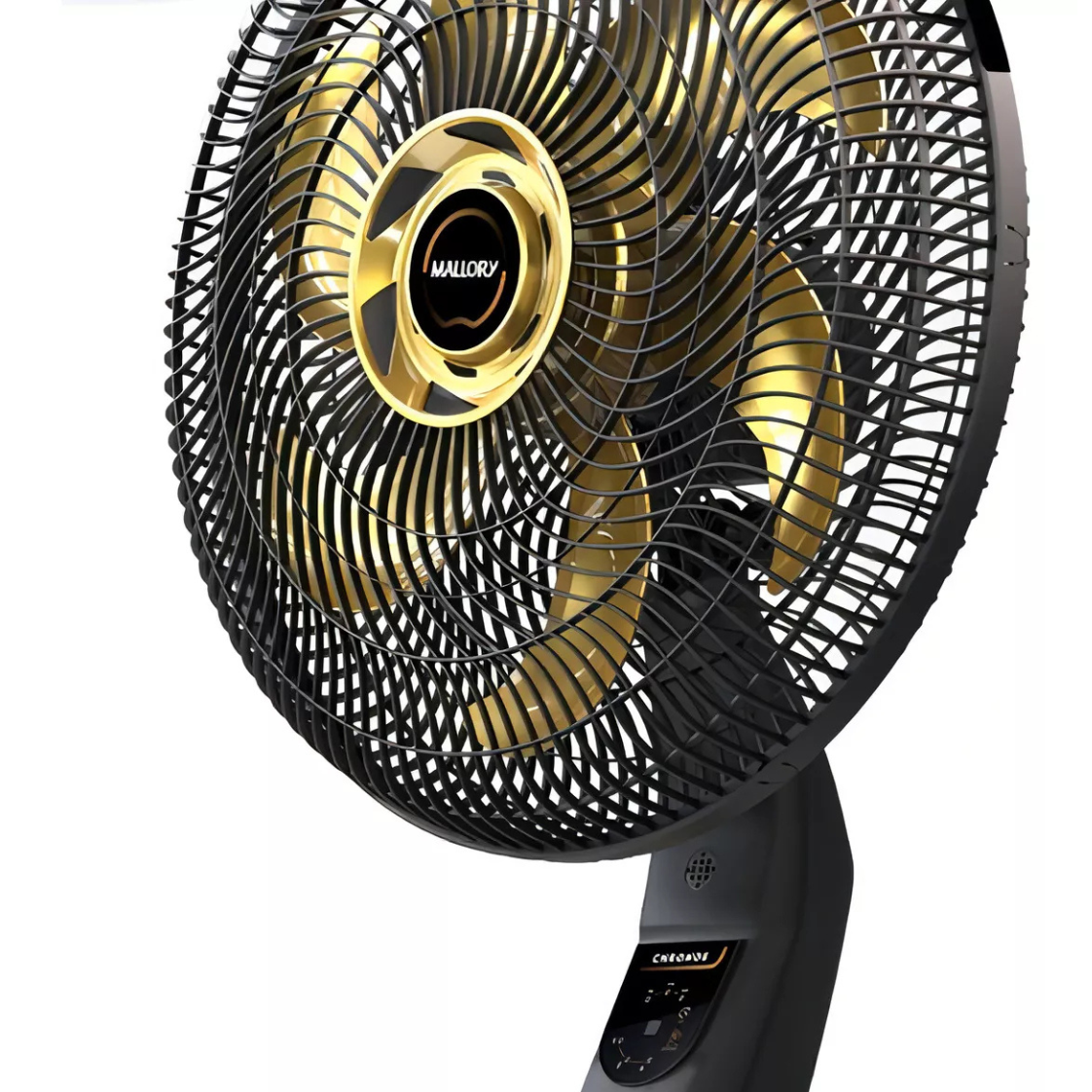 Ventilador Coluna Mallory Chronos 40cm DiÂmetro Com Controle Pr-dr ...