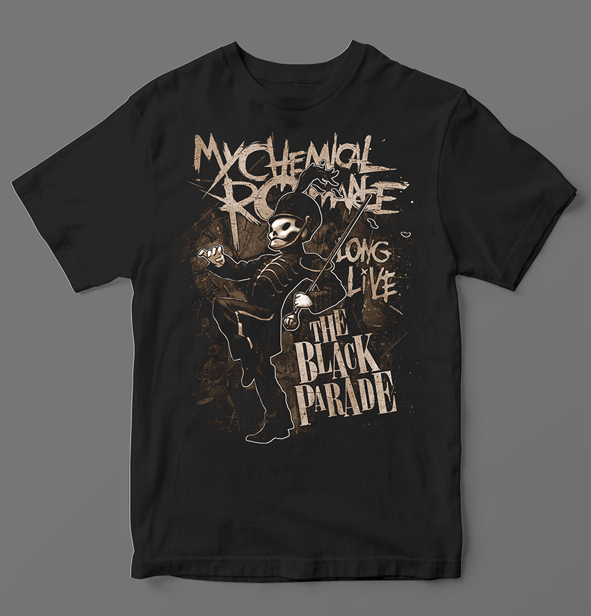 Camiseta - My Chemical Romance - The Black Parade - Oficina Rock