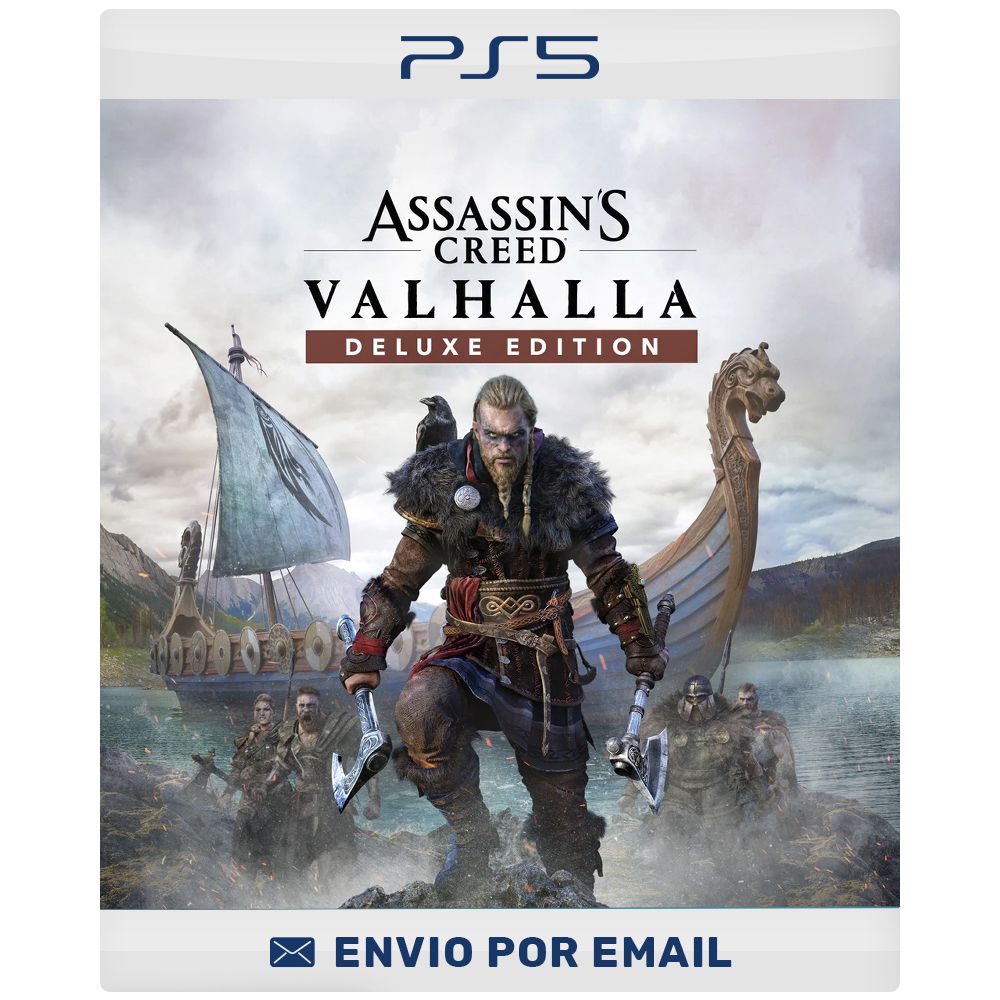 Assassin's Creed Valhalla Deluxe edition - Ps4 e Ps5 Digital