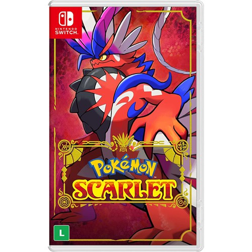 Jogo Pokémon Scarlet - Switch - Nintendo