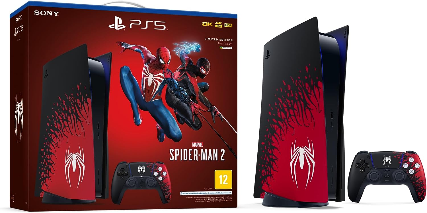 Jogo Marvel's Spider Man 2 - PS5 - IzzyGames Onde você economiza Brincando !