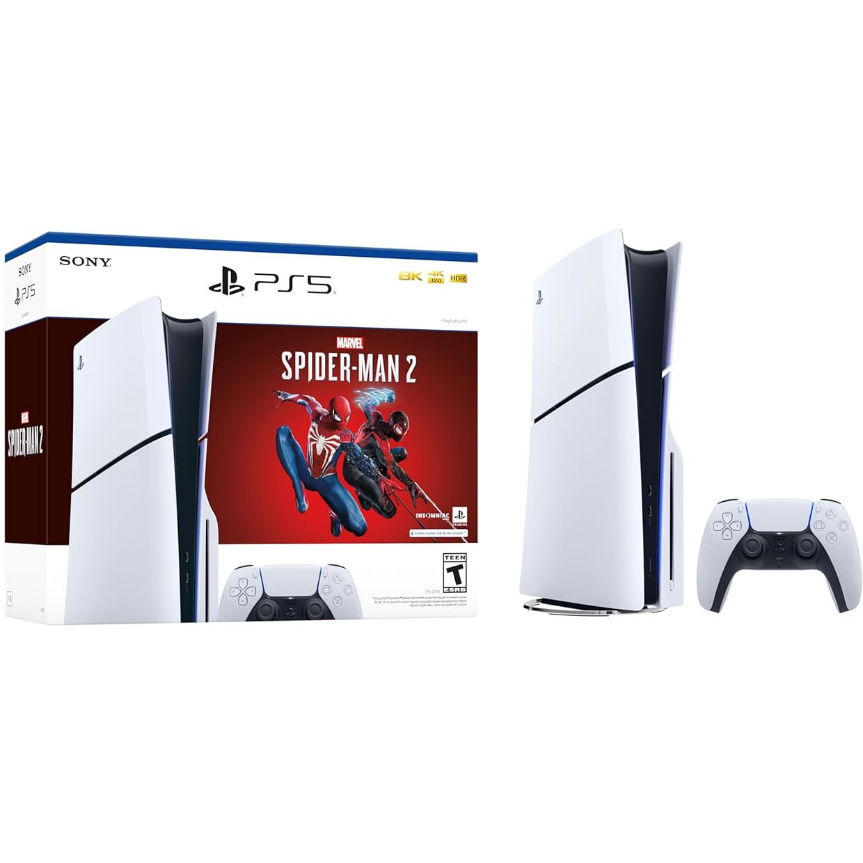 Console Sony Playstation5 Midia Física Marvel's Spider-man 2