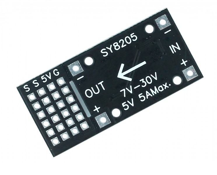 Sy8205 Arduino Regulador de Tensão 5V Step Down 7 a 30V SY8205 para Alimentação de ...