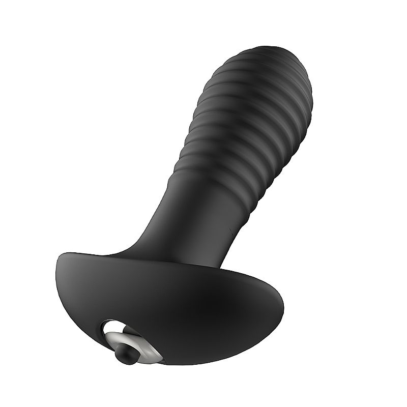 plug anal espiral Plug Anal en Espiral Rosebud con Joya Púrpura