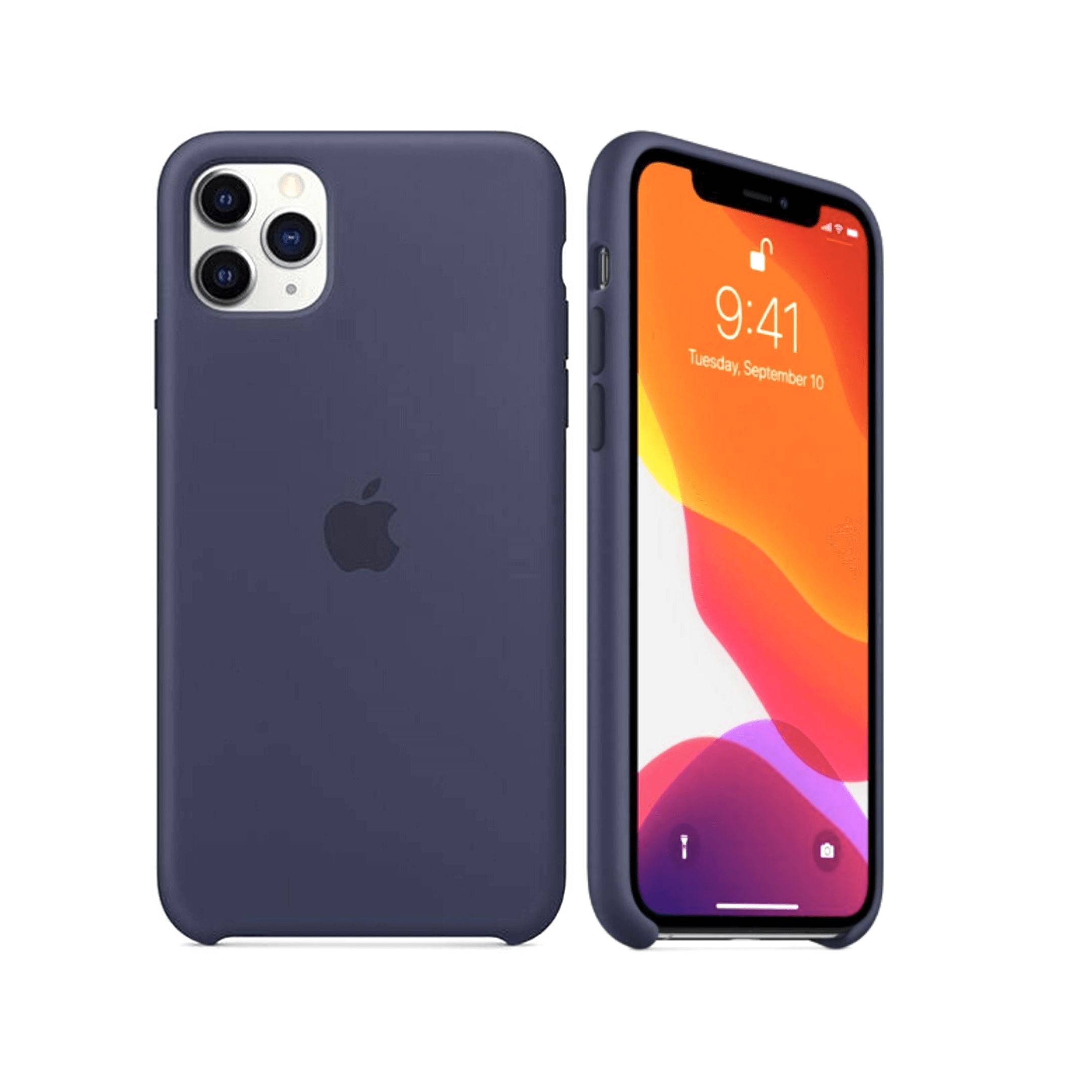 Capa Case De Silicone Apple Iphone 11 Azul Marinho em Promoção na